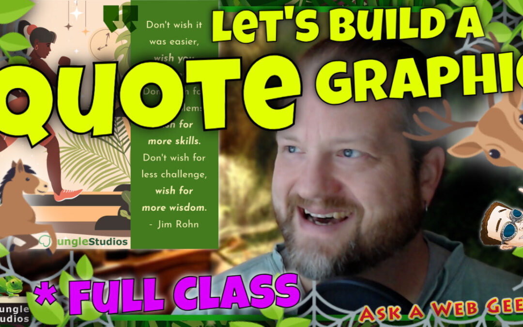 SMJC33 – LIVE Demo: Create a Quote Graphic and Schedule It in Minutes (Adobe Express + Buffer)