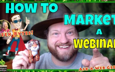 GB007-03 – What are some effective ways to market a webinar?