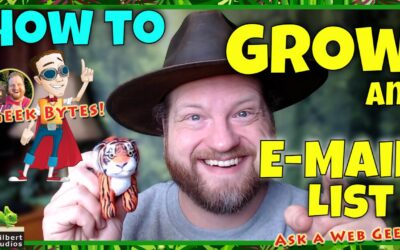 GB008-03 – How to Grow an Email List? + Tips for Opt In Landing Page!