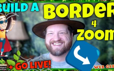 GB040-01 – Create a Fancy Branded Border Inside Zoom & Produce Your own LIVE Shows using OBS Studio