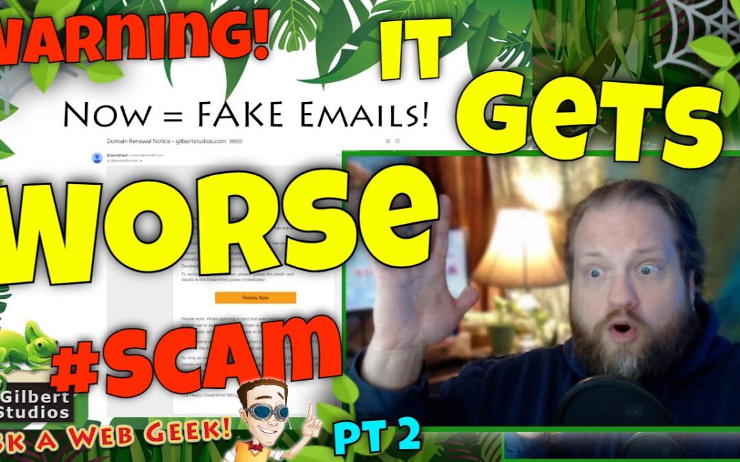 GB043-01 – WARNING PT 2 – More SCAMS by Email!