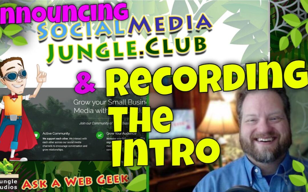 GB045-01 – Announcing SMJC & Recording the Website Intro Video